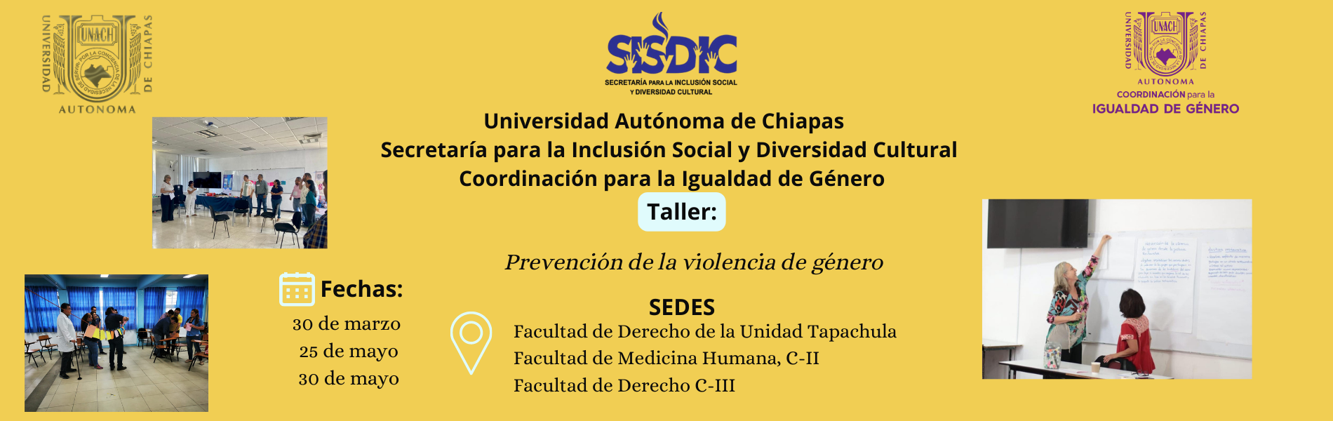 Taller "Prevención de la Violencia de Género: un ejercicio desde la justicia restaurativa"